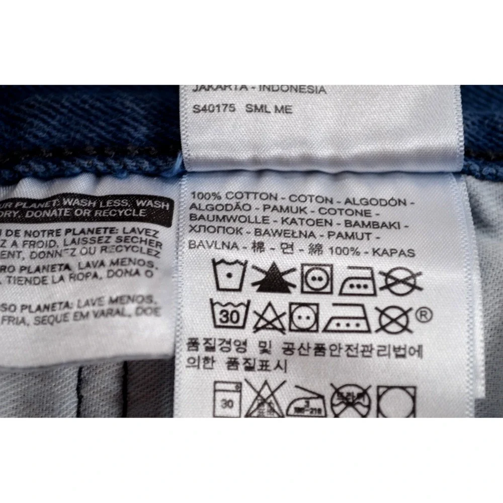 Vtg Levis 501 Indigo Blue Jeans‎ Mens 40x30 INSEAM 27.5